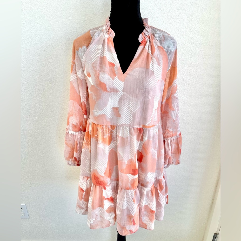 EXPRESS CHIFFON DRESS - Picture 2 of 15